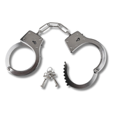 Diecast Metal Handcuffs Counter Top Display Box